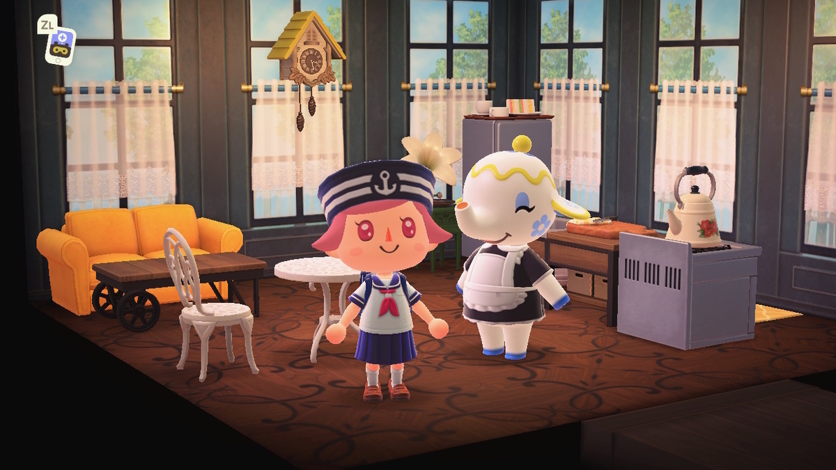 ニンテンドースイッチ あつまれどうぶつの森 Ver.2.0.5 ティーナさんのお家を拝見。の画像