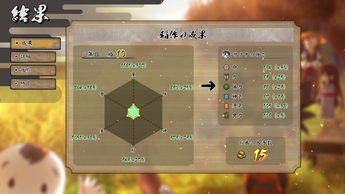 積みゲーつぶし!天穂のサクナヒメ 1ページの画像