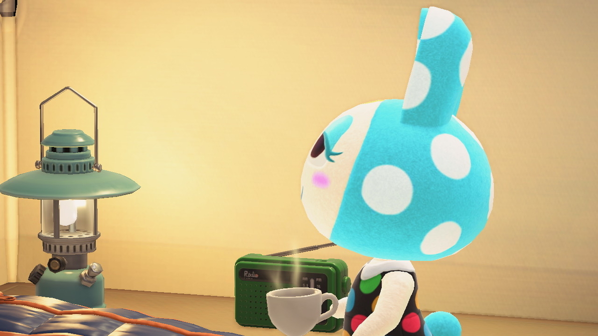 ニンテンドースイッチ あつまれどうぶつの森 キャンプ場 16回目の画像