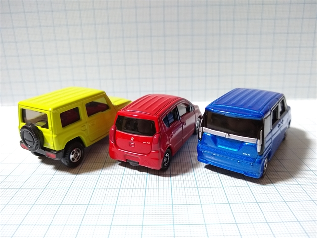トミカ No.24 スズキ ソリオ（初回特別仕様）を買って帰る時に