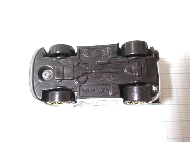 ホットウィール トゥーンド トヨタ スープラ シルバーの画像