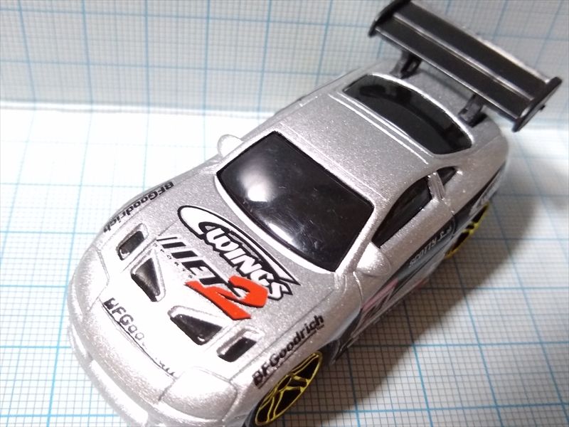 ホットウィール トゥーンド トヨタ スープラ シルバーの画像