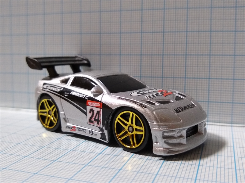 ホットウィール　コンベンション　シルバラード　スープラ レビュー）ホットウィール トゥーンド トヨタ スープラ シルバー