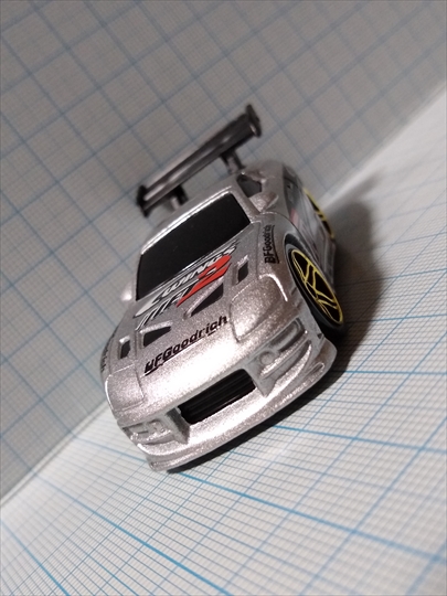 ホットウィール トゥーンド トヨタ スープラ シルバーの画像