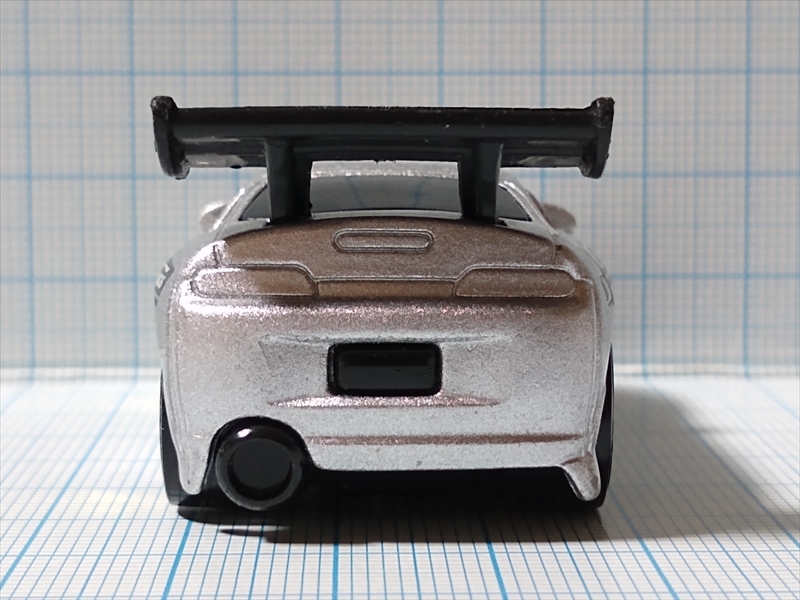 ホットウィール トゥーンド トヨタ スープラ シルバーの画像