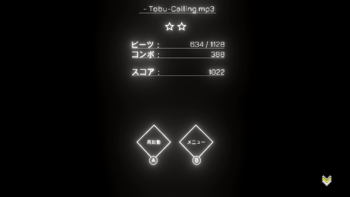ニンテンドースイッチ ミュージックレーサー（デモ）プレイしてみた！の画像