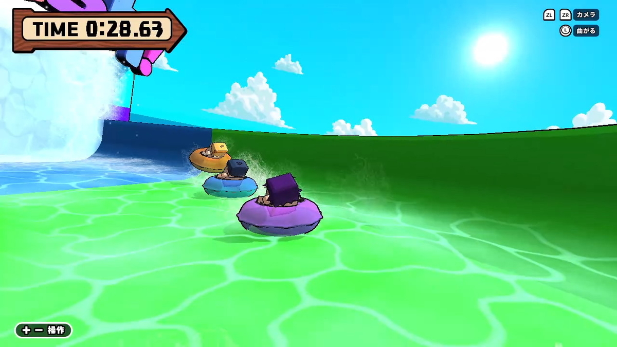 ニンテンドースイッチ ボクらのサマースポーツ 体験版をプレイしてみました！の画像
