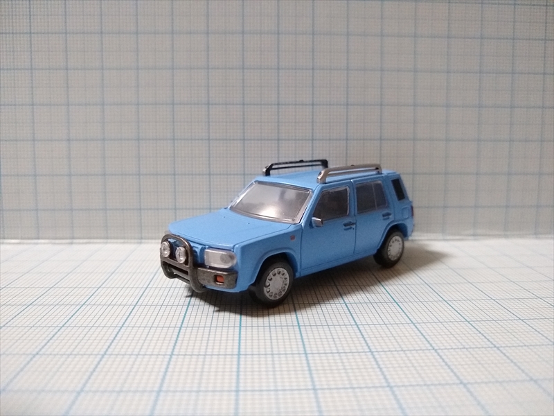 カプセルトイ スタンド・ストーンズ 1/64 日産 RASHEEN（レビュー）の画像