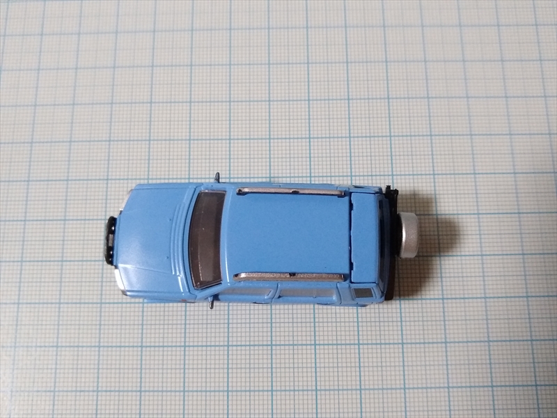 カプセルトイ スタンド・ストーンズ 1/64 日産 RASHEEN（レビュー）の画像