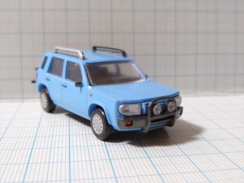 カプセルトイ スタンド・ストーンズ 1/64 日産 RASHEEN（レビュー）の画像