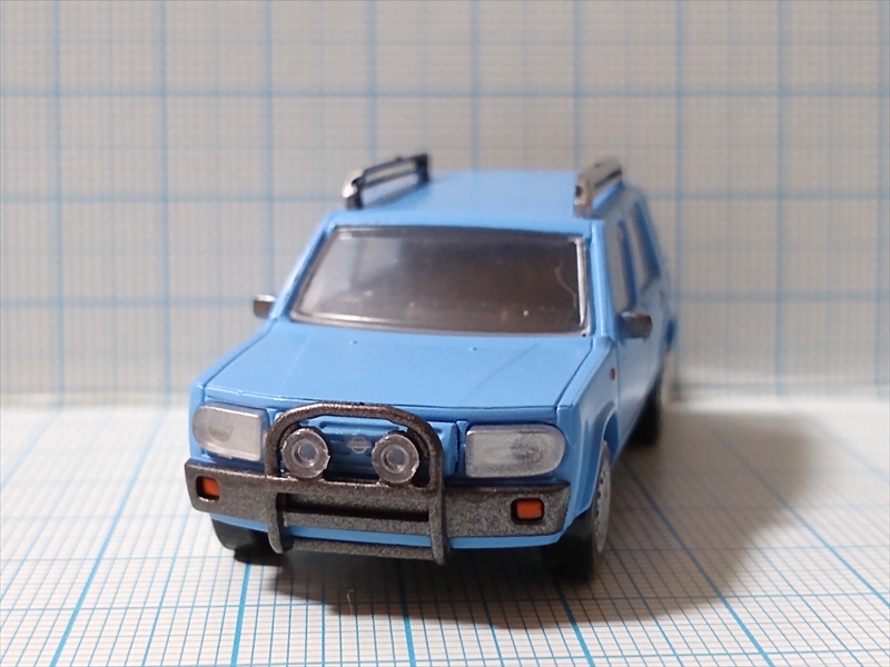 カプセルトイ スタンド・ストーンズ 1/64 日産 RASHEEN（レビュー）の画像