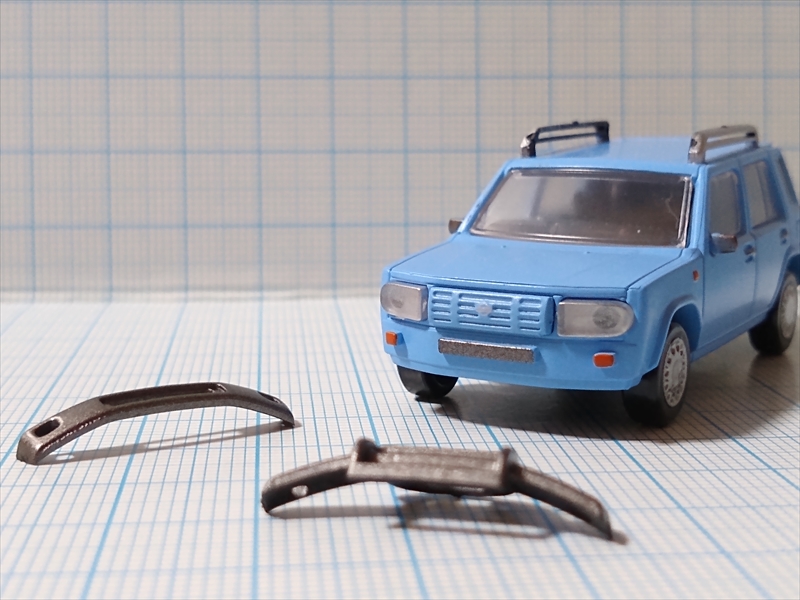 カプセルトイ スタンド・ストーンズ 1/64 日産 RASHEEN（レビュー）の画像