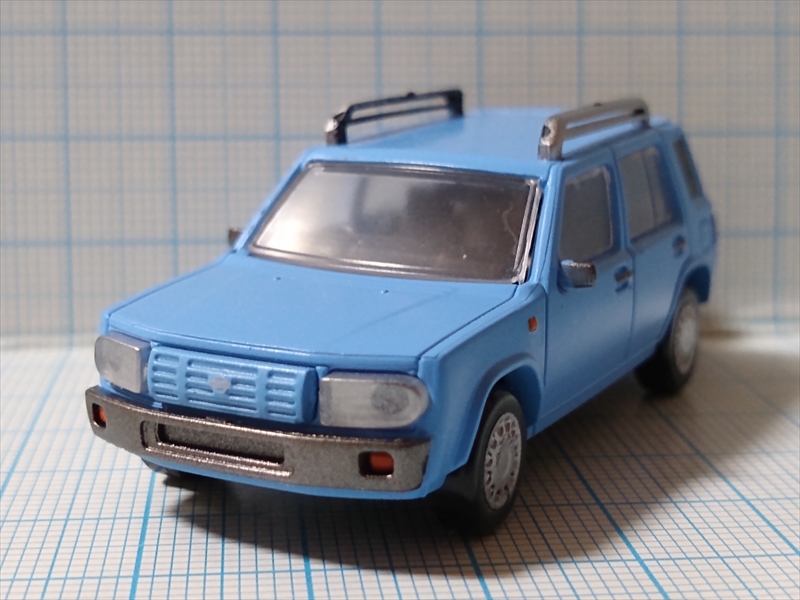 カプセルトイ スタンド・ストーンズ 1/64 日産 RASHEEN（レビュー）の画像