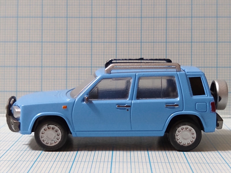カプセルトイ スタンド・ストーンズ 1/64 日産 RASHEEN（レビュー）の画像