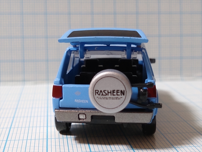 カプセルトイ スタンド・ストーンズ 1/64 日産 RASHEEN（レビュー）の画像