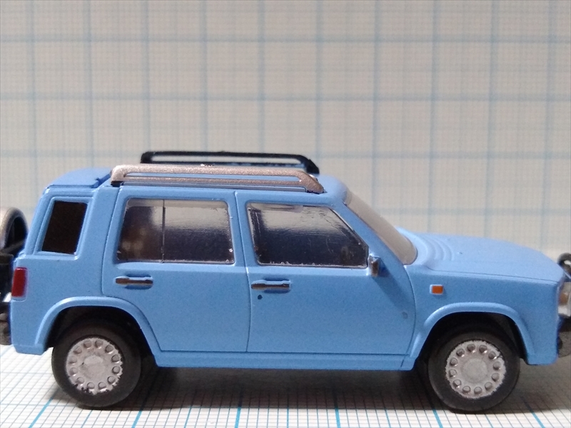 カプセルトイ スタンド・ストーンズ 1/64 日産 RASHEEN（レビュー）の画像