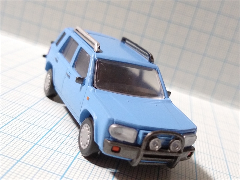 カプセルトイ スタンド・ストーンズ 1/64 日産 RASHEEN（レビュー）の画像