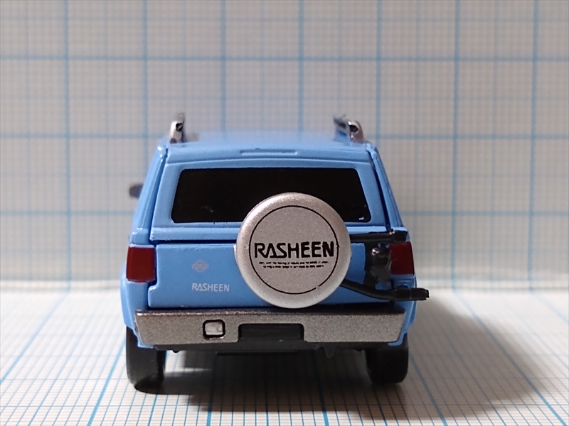 カプセルトイ スタンド・ストーンズ 1/64 日産 RASHEEN（レビュー）の画像