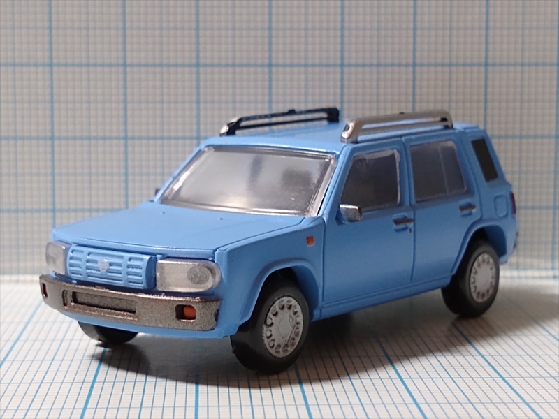 カプセルトイ スタンド・ストーンズ 1/64 日産 RASHEEN（レビュー）の画像