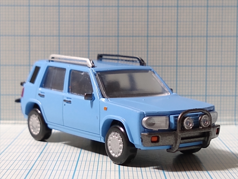 カプセルトイ スタンド・ストーンズ 1/64 日産 RASHEEN（レビュー）の画像