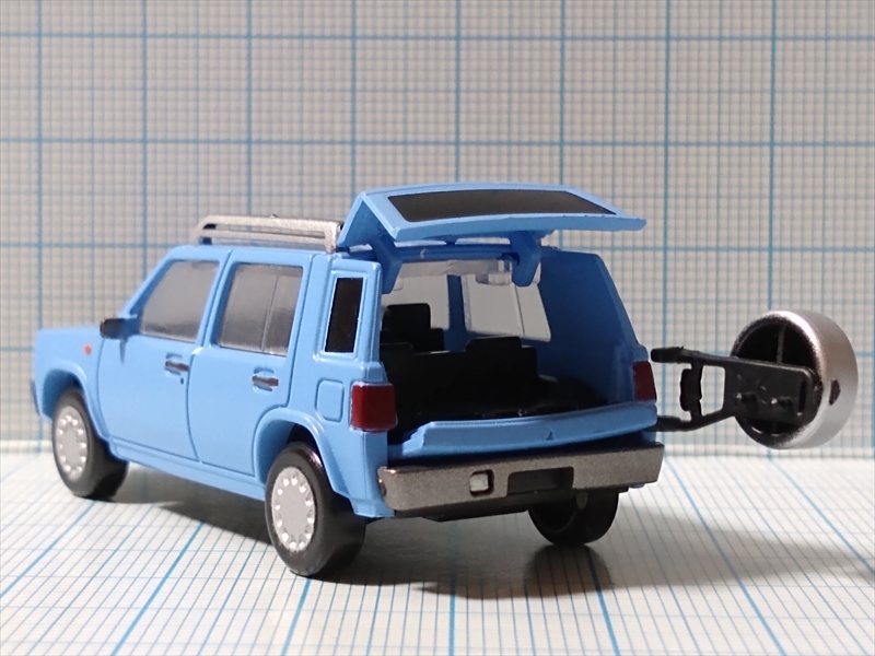 カプセルトイ スタンド・ストーンズ 1/64 日産 RASHEEN（レビュー）の画像