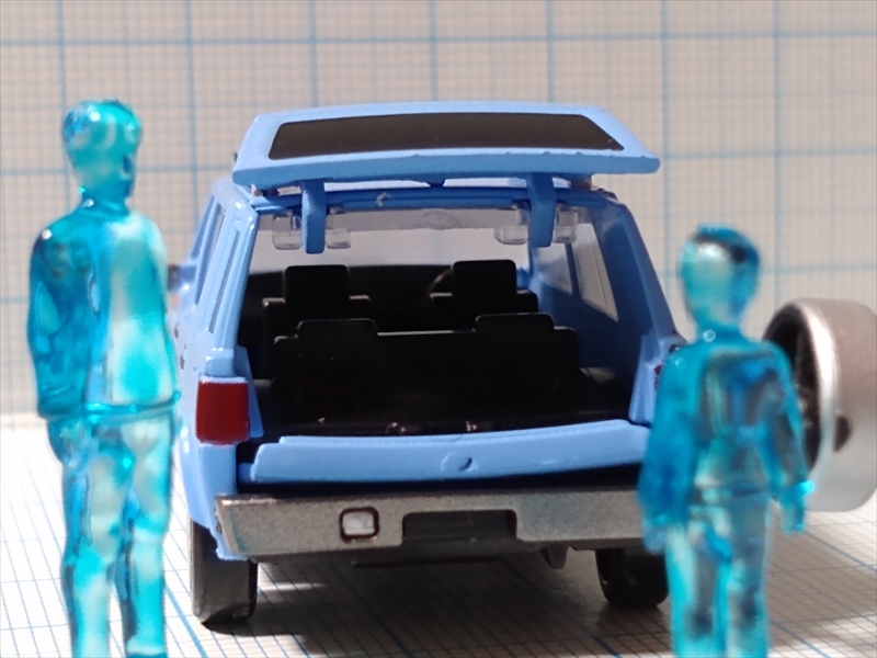 カプセルトイ スタンド・ストーンズ 1/64 日産 RASHEEN（レビュー）の画像