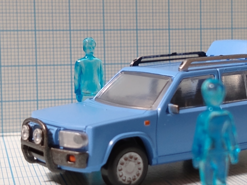 カプセルトイ スタンド・ストーンズ 1/64 日産 RASHEEN（レビュー）の画像