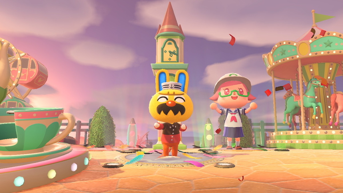 もかさん専用バイオレットとどうぶつの森 とび森】とびだせどうぶつの森 amiibo+ #136 みさきがやってきた