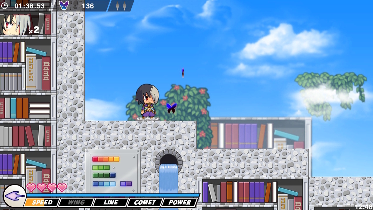 ニンテンドースイッチ 魔神少女 -Chronicle 2D ACT- 体験版をプレイしてみました!の画像