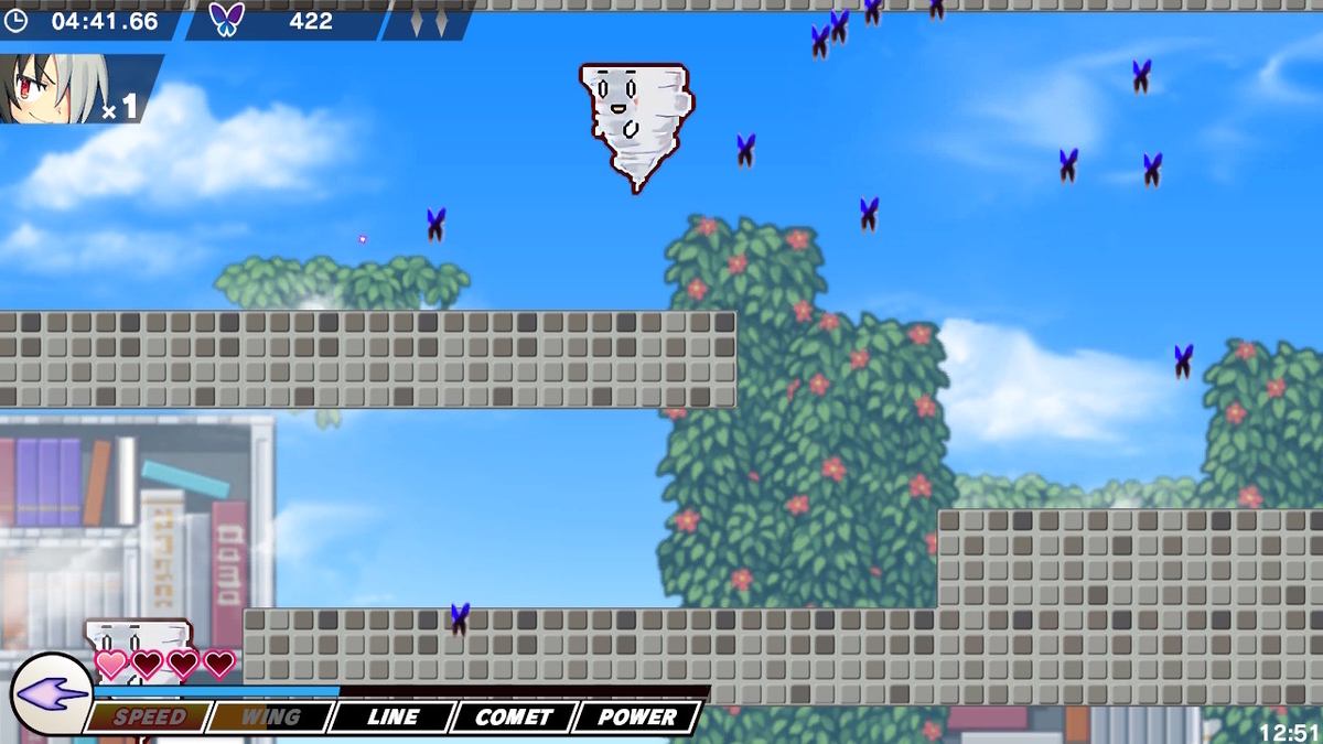 ニンテンドースイッチ 魔神少女 -Chronicle 2D ACT- 体験版をプレイしてみました!の画像