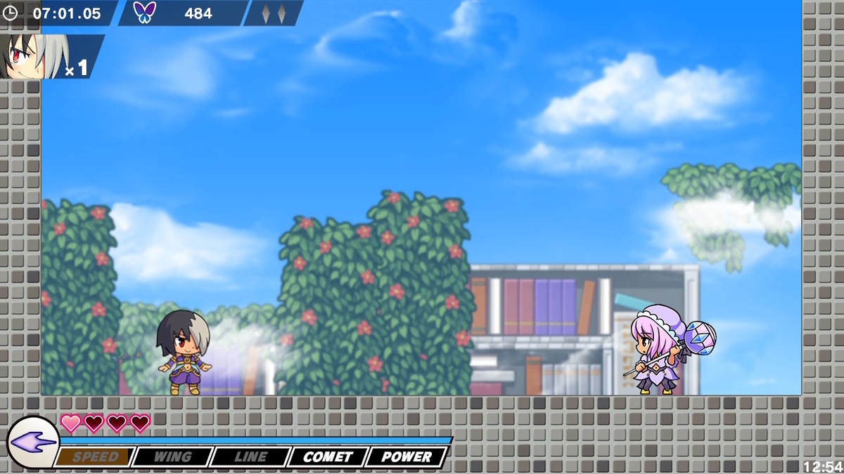 ニンテンドースイッチ 魔神少女 -Chronicle 2D ACT- 体験版をプレイしてみました!の画像