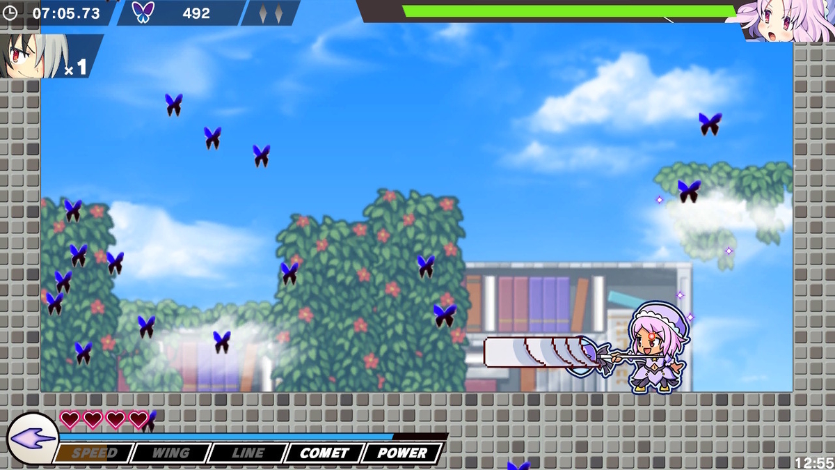 ニンテンドースイッチ 魔神少女 -Chronicle 2D ACT- 体験版をプレイしてみました!の画像