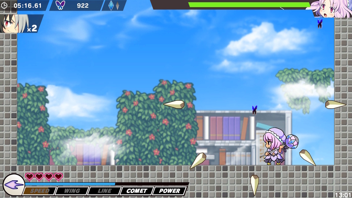 ニンテンドースイッチ 魔神少女 -Chronicle 2D ACT- 体験版をプレイしてみました!の画像