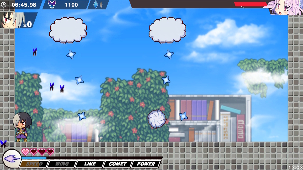 ニンテンドースイッチ 魔神少女 -Chronicle 2D ACT- 体験版をプレイしてみました!の画像