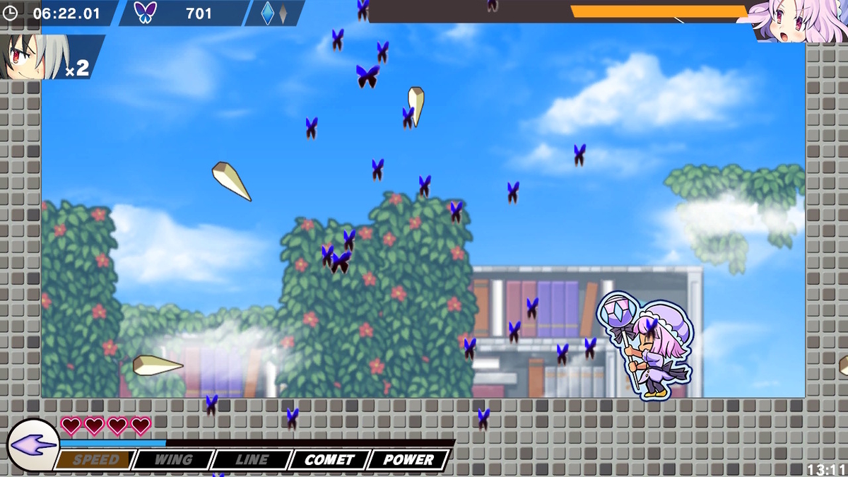 ニンテンドースイッチ 魔神少女 -Chronicle 2D ACT- 体験版をプレイしてみました!の画像