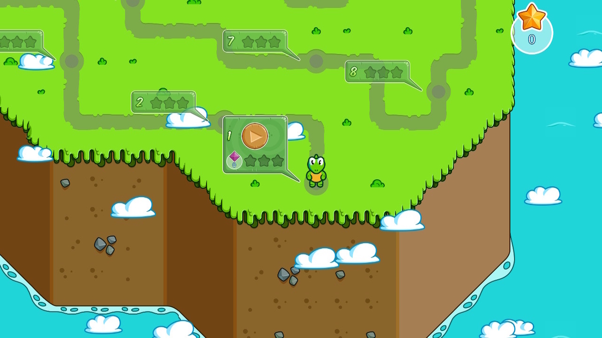 ニンテンドースイッチ Croc's World Run Demoをプレイしてみました！の画像