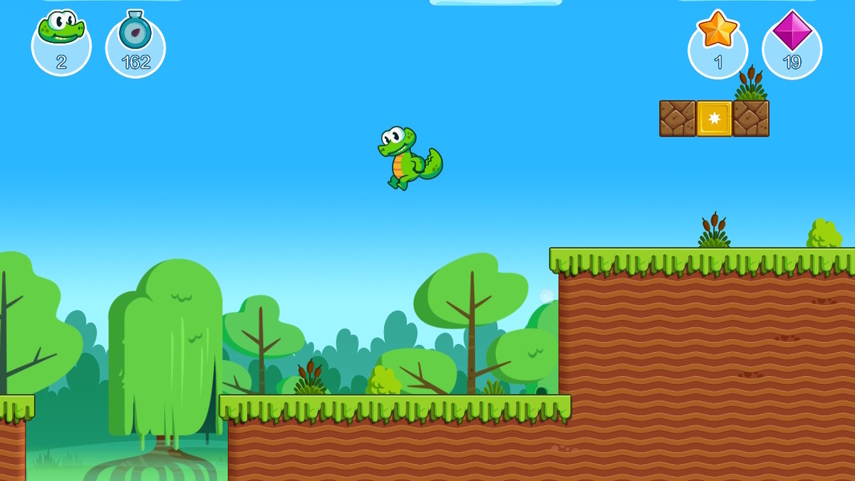 ニンテンドースイッチ Croc's World Run Demoをプレイしてみました！の画像