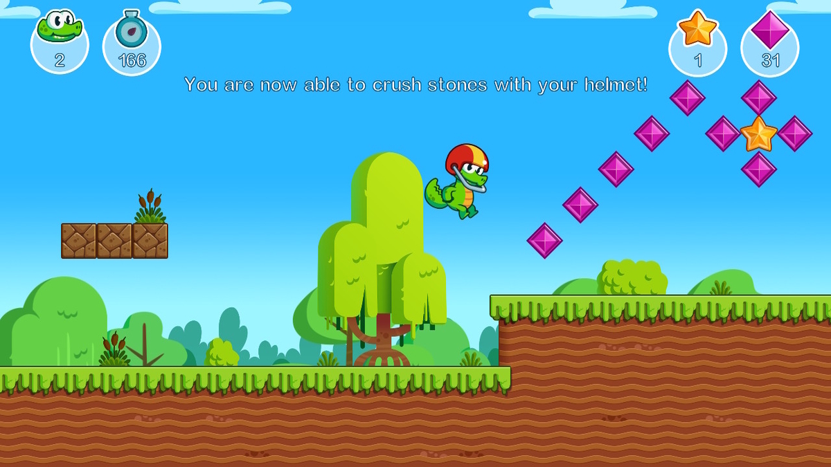 ニンテンドースイッチ Croc's World Run Demoをプレイしてみました！の画像