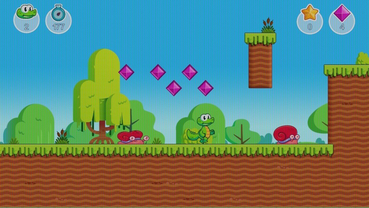 ニンテンドースイッチ Croc's World Run Demoをプレイしてみました！の画像