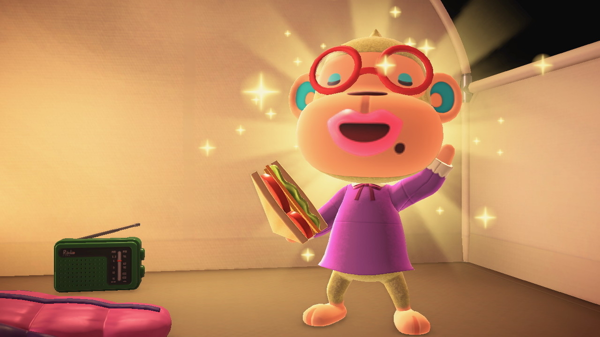 ニンテンドースイッチ あつまれどうぶつの森 キャンプ場 28回目の画像