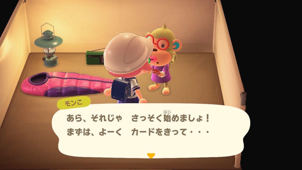 ニンテンドースイッチ あつまれどうぶつの森 キャンプ場 28回目の画像