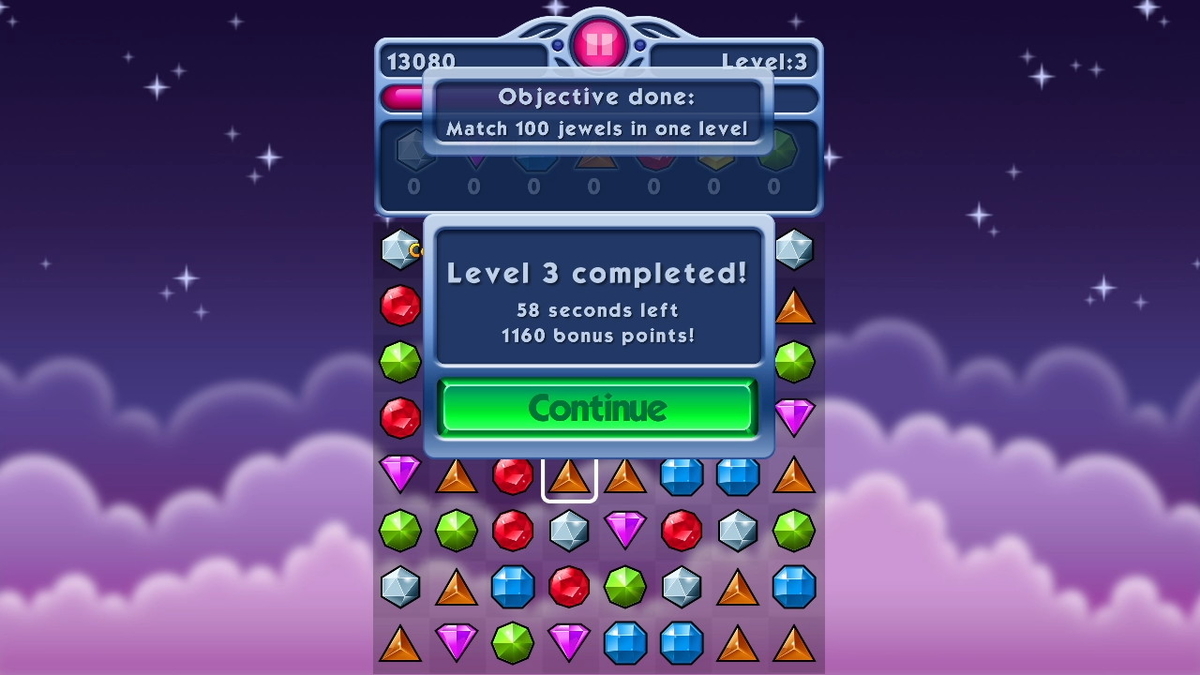 ニンテンドースイッチ Jewel Fever 2 Demoをプレイしてみました！の画像