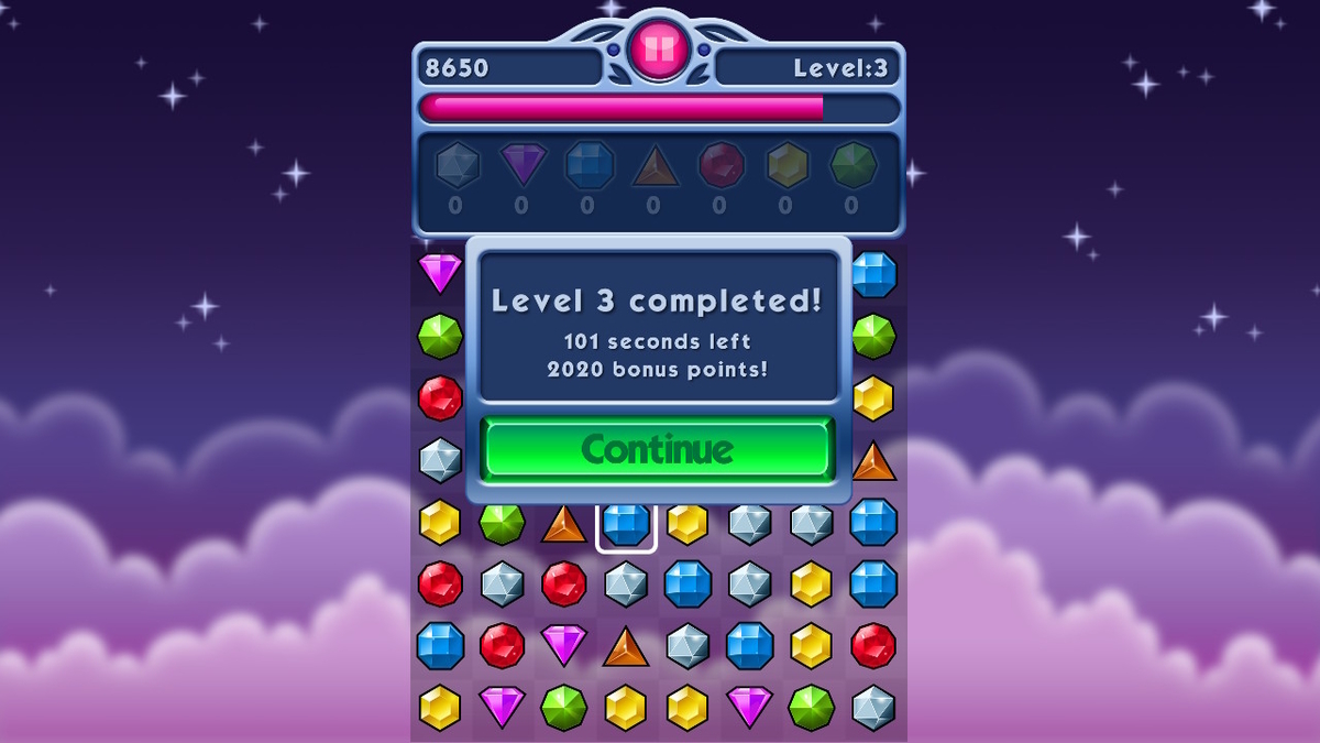 ニンテンドースイッチ Jewel Fever 2 Demoをプレイしてみました！の画像