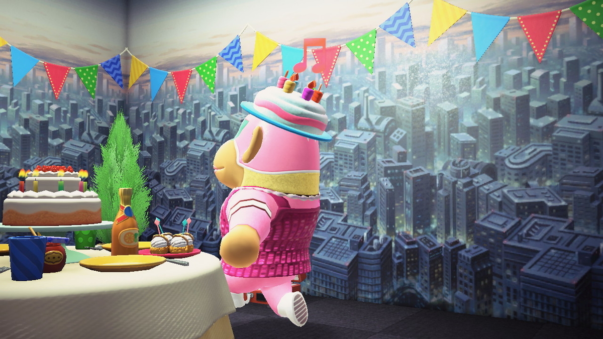 ニンテンドースイッチ あつまれ どうぶつの森 住人 4ごうさんの誕生日!!の画像
