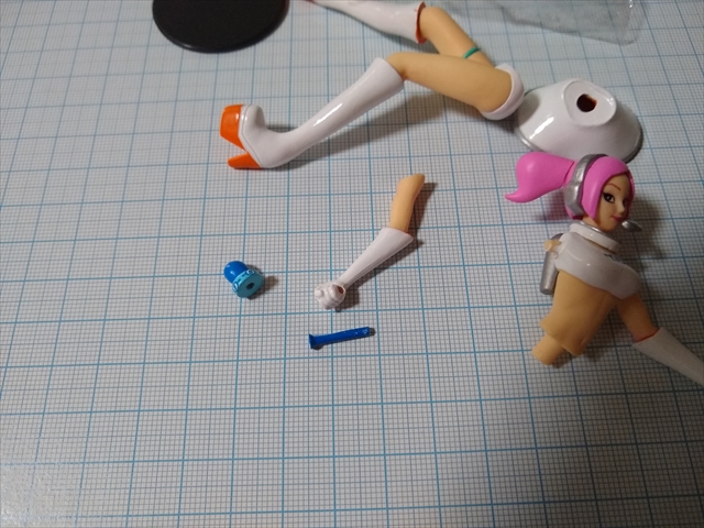 （レビュー）SRシリーズ セガ ギャルズコレクション うらら ホワイトVer.(スペースチャンネル5)の画像