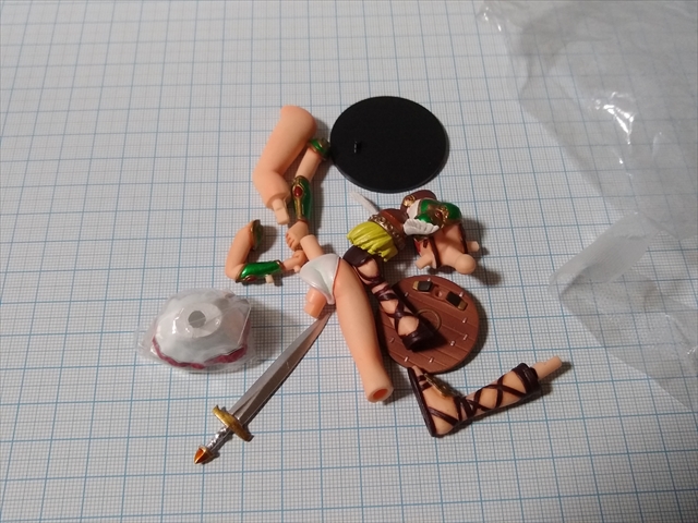（レビュー）SR ナムコリアルフィギュアコレクション ギャルズ編 Part4 カサンドラ(ソウルキャリバー2) の画像