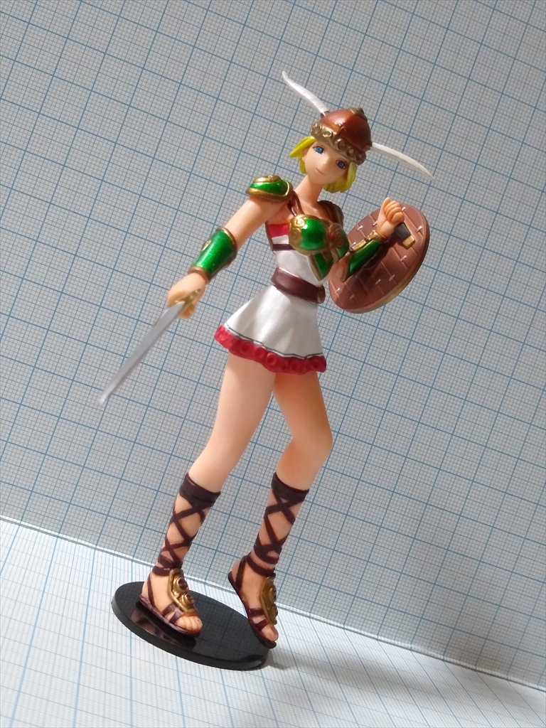 （レビュー）SR ナムコリアルフィギュアコレクション ギャルズ編 Part4 カサンドラ(ソウルキャリバー2) の画像
