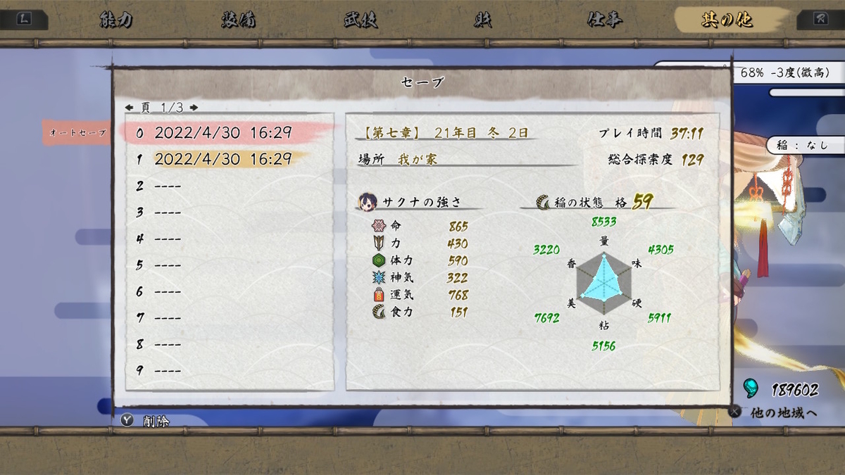 積みゲーつぶし!天穂のサクナヒメ 13ページ【クリア後の隠しダンジョンに挑戦!!】の画像