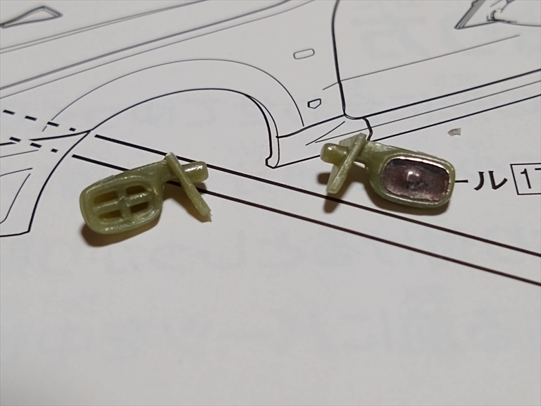（レビュー）楽プラ ニッサン R34 スカイライン GT-R ニュル/ミレ二アムジェイド作ってみました！の画像