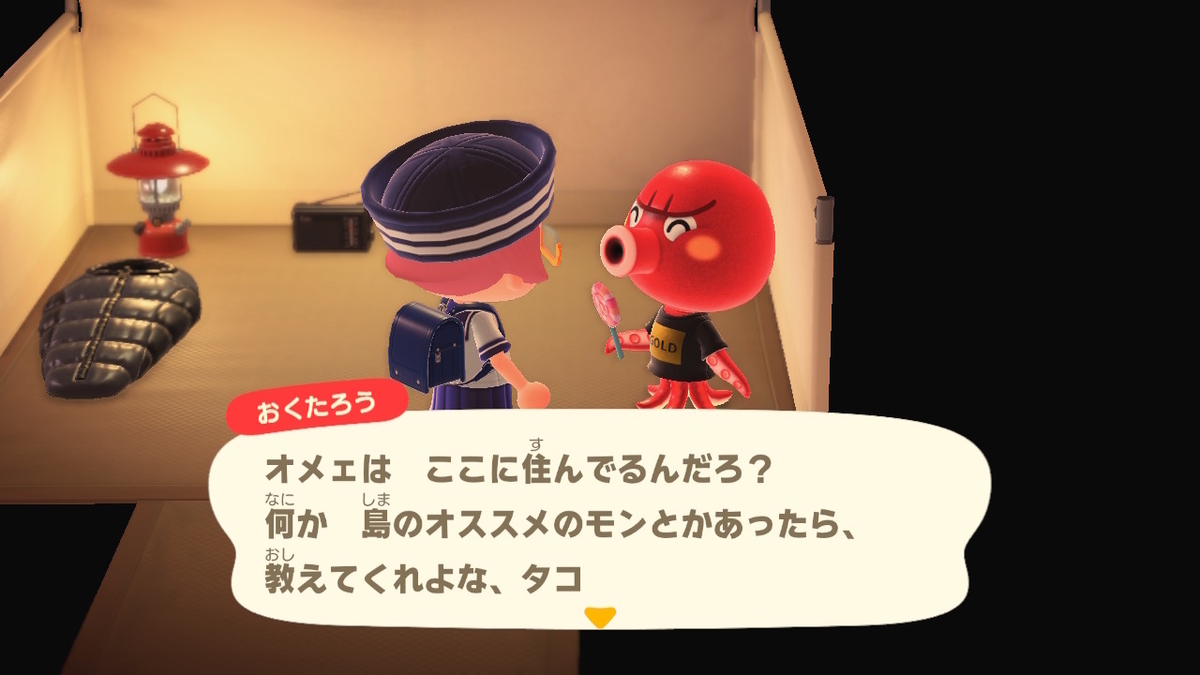 ニンテンドースイッチ あつまれどうぶつの森 キャンプ場 36回目の画像